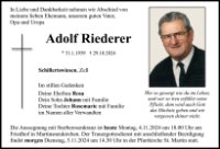 eine Anzeige