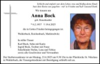 eine Anzeige