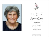 eine Anzeige