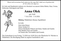 eine Anzeige