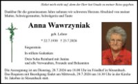 eine Anzeige