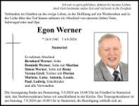 eine Anzeige