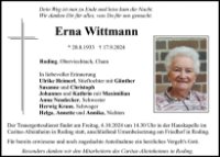 eine Anzeige