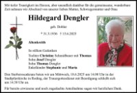 eine Anzeige