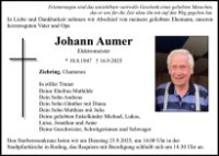 eine Anzeige