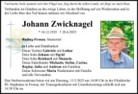 eine Anzeige