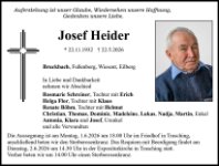 eine Anzeige