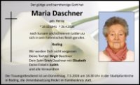 eine Anzeige