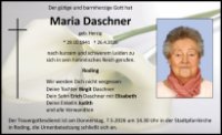 eine Anzeige