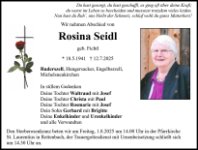 eine Anzeige